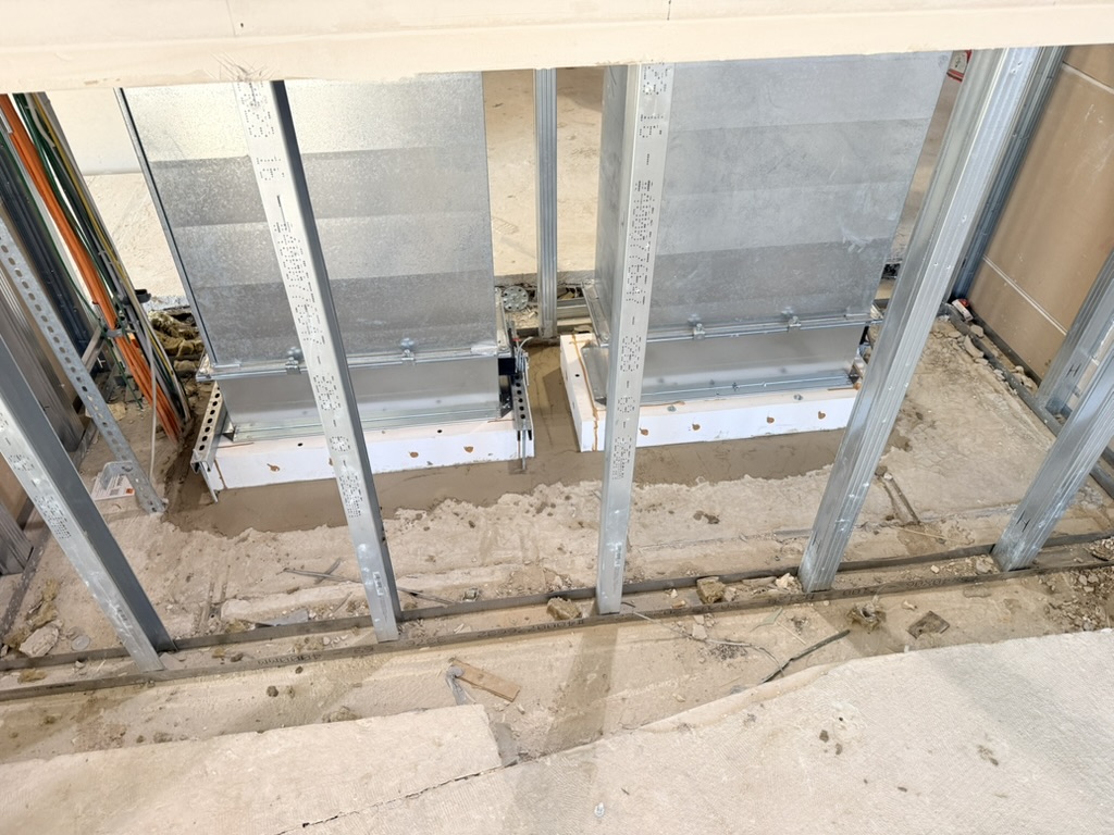 Kanalanschlüsse im Trockenbau